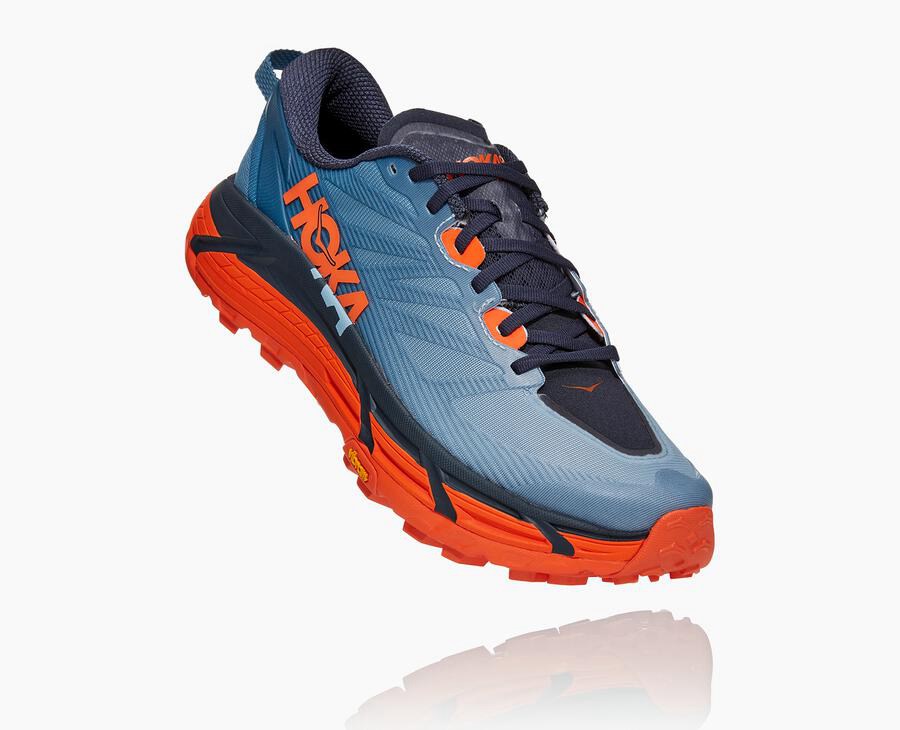 Hoka One One Trailsko Herre - Mafate Speed 3 - Blå - 180573GUM